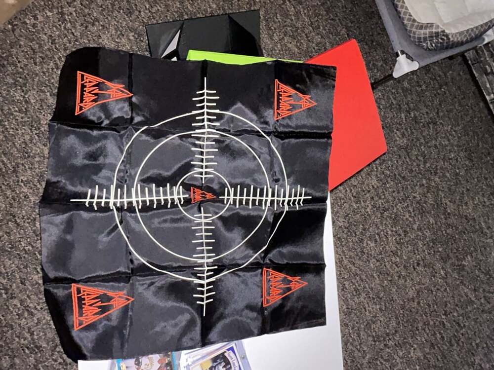 Vintage1984 Def Leppard Target Tapestry Hanging Cloth Bandanna